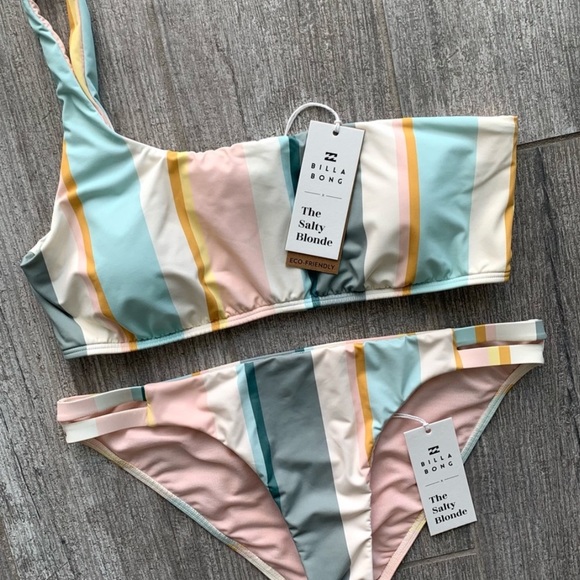 Billabong Other - 🔥🔥BILLABONG - FEELIN SALTY ONE SHOULDER SET🔥🔥